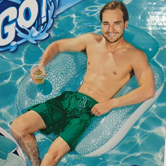 H2O GO Floating Chair Pool Float - Picture 3 of 12